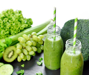 A Green Grape Shake - Vegelia - Sunrider products for a healthy lifestyle