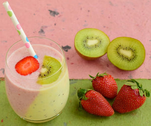 Mixed Berry And Kiwi Medley Smoothie - Vegelia - Sunrider products for a healthy lifestyle