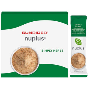 NuPlus® - Complex carbohydrates whole-food vegan herbal supplement - Vegelia - Sunrider products for a healthy lifestyle